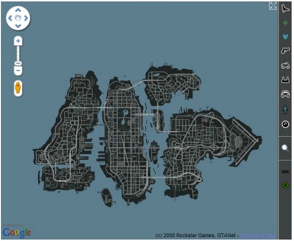 Imagen de Fans ociosos de Grand Theft Auto lo llevan a Google Maps