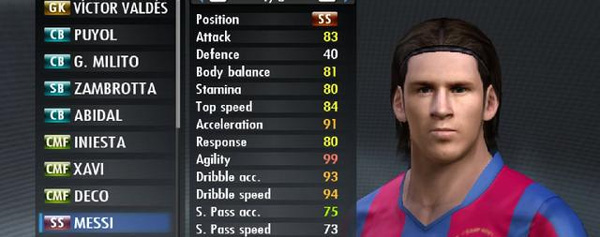 Messi protagoniza el primer vdeo de Pro Evolution 2011