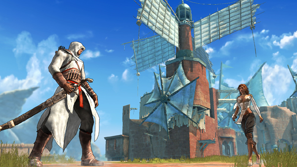 Imagen de Altair (Assassin's Creed) se cuela en Prince Of Persia