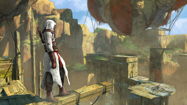 Imagen de Altair (Assassin's Creed) se cuela en Prince Of Persia