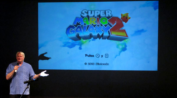 Imagen de Charles Martinet presenta Super Mario Galaxy 2