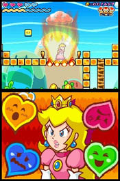 La princesa Peach toma el relevo de Mario