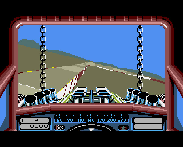 The Sentinel, versin Commodore. Uno de los mticos hallazgos del creador de Stunt Car Racer.