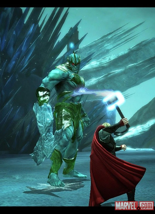 Imagen de Nuevas capturas de Thor demuestran su búsqueda de God Of War