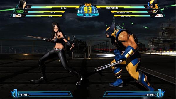 Imagen de X23, en Marvel Vs Capcom 3