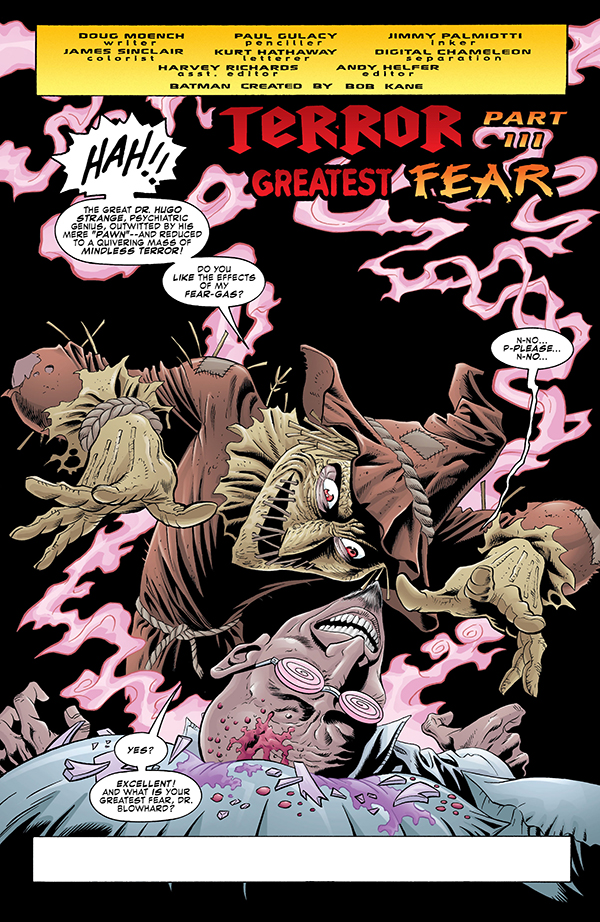 Grandes Autores de Batman - Doug Moench y Paul Gulacy: Presa y Terror Comic  Digital