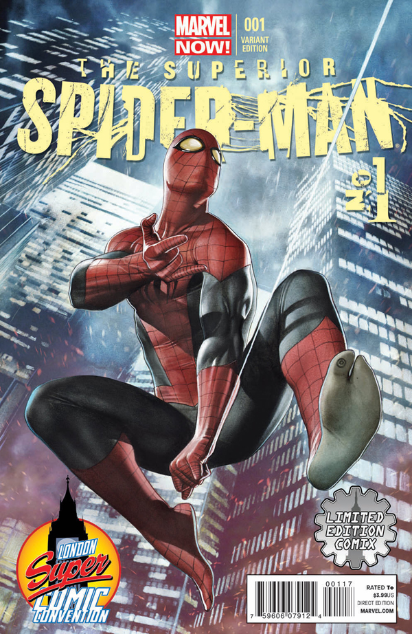 Impresionante portada alternativa para The Superior Spider-Man #1 Comic  Digital